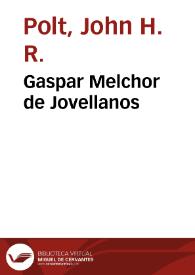 Gaspar Melchor de Jovellanos