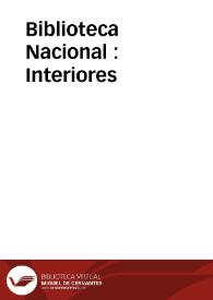 Biblioteca Nacional de España : Interiores