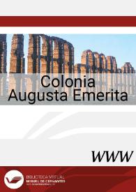 Colonia Augusta Emerita