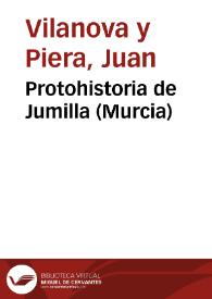 Protohistoria de Jumilla (Murcia)