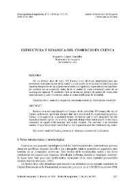 Estructura y dinámica del comercio en Cuenca