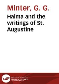 Halma and the writings of St. Augustine