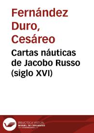 Cartas náuticas de Jacobo Russo (siglo XVI)