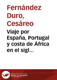 Viaje por España, Portugal y costa de África en el siglo XV