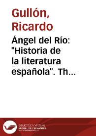 Ángel del Río: 