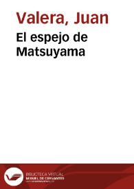El espejo de Matsuyama [Audio]