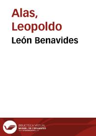 León Benavides