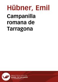 Campanilla romana de Tarragona