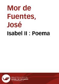 Isabel II : Poema