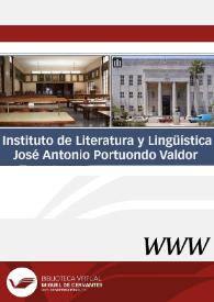 Instituto de Literatura y Lingüística José Antonio Portuondo Valdor