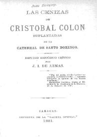 Las cenizas de Cristóbal Colón suplantadas en la Catedral de Santo Domingo