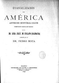 Evangelización de América antes de Cristóbal Colón
