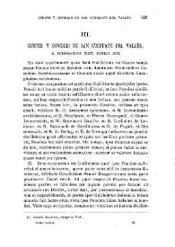 Cortes y concilio de San Cucufate del Vallés, a mediados del siglo XII