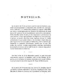 Noticias. Boletín de la Real Academia de la Historia, tomo 30 (enero 1897). Cuaderno I