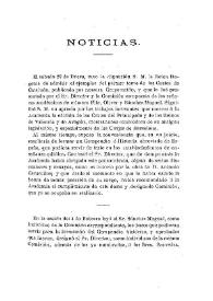 Noticias. Boletín de la Real Academia de la Historia, tomo 32 (febrero 1898). Cuaderno II