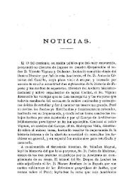 Noticias. Boletín de la Real Academia de la Historia, tomo 32 (junio 1898). Cuaderno VI
