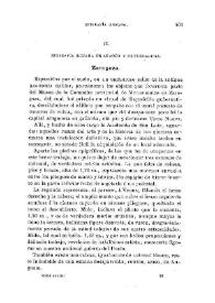 Epigrafía romana de Aragón y Extremadura