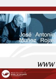 José Antonio Muñoz Rojas