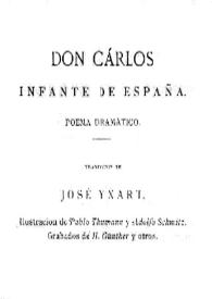 Don Cárlos [sic] , Infante de España : poema dramático