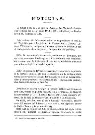 Noticias. Boletín de la Real Academia de la Historia, tomo 41 (noviembre 1902). Cuaderno V