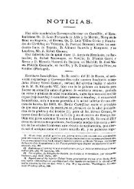 Noticias. Boletín de la Real Academia de la Historia, tomo 40 (marzo 1902). Cuaderno III