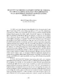 De Gattel y B. Cormon a Capmany y Núñez de Taboada: en torno a ciertos aspectos y procedimientos de la lexicografía bilingüe francés-español entre 1790 y 1812
