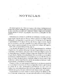 Noticias. Boletín de la Real Academia de la Historia, tomo 43 (noviembre 1903) Cuadernos V