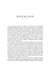 Noticias. Boletín de la Real Academia de la Historia, tomo 46 (abril 1905). Cuaderno IV