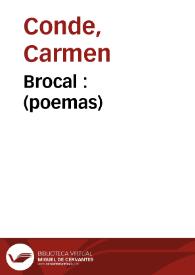 Brocal : (poemas)