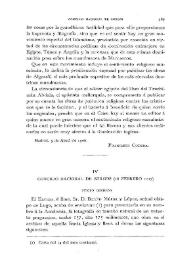 Concilio nacional de Burgos (18 febrero 1117). Texto inédito
