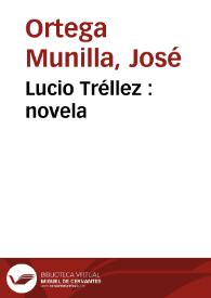Lucio Tréllez : novela