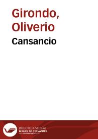 Cansancio
