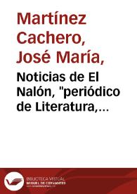 Noticias de El Nalón, 
