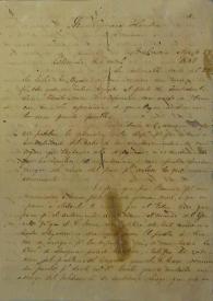 [Carta de José Antonio Páez al Sr. J. Cipriano Heredia, Valencia, 27 de agosto de 1861]