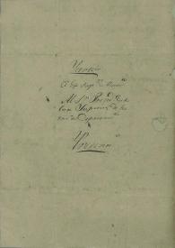 [Carta de] José Antonio Páez Gefe [sic] Superior Civil y Militar de Venezuela al Illmo Presidente de la Corte Suprema, en el Cuartel General de Caracas a 19 de enero de 1827