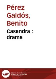 Casandra : drama