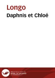 Daphnis et Chloé