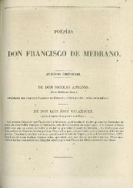 Poesías de don Francisco de Medrano