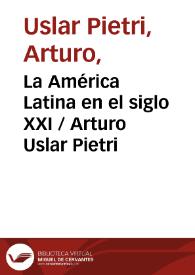 La América Latina en el siglo XXI