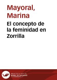 El concepto de la feminidad en Zorrilla