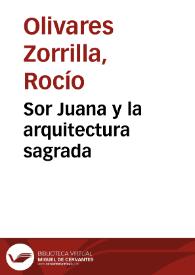 Sor Juana y la arquitectura sagrada