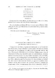 Estudios de heráldica vasca por D. Juan Carlos de Guerra