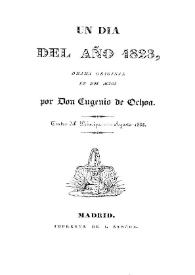 Un día del año 1823 : drama original en dos actos