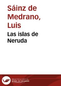 Las islas de Neruda