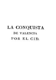 La conquista de Valencia por el Cid : novela histórica original. Tomo II