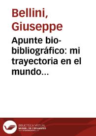 Biografía de Giuseppe Bellini. 
