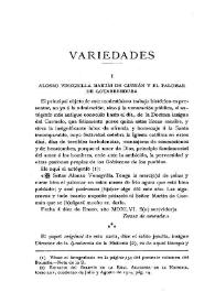 Alonso Vinegrilla Martín de Guzmán y el palomar de Gotarrendura