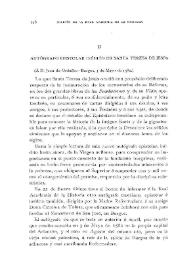 Autógrafo epistolar inédito de Santa Teresa de Jesús