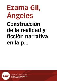 Construcción de la realidad y ficción narrativa en la prosa de Valera : de la correspondencia con Estébanez Calderón a la novela 