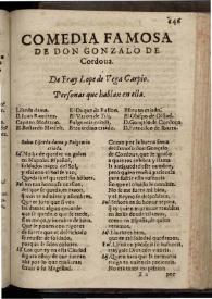 Don Gonzalo de Cordoua